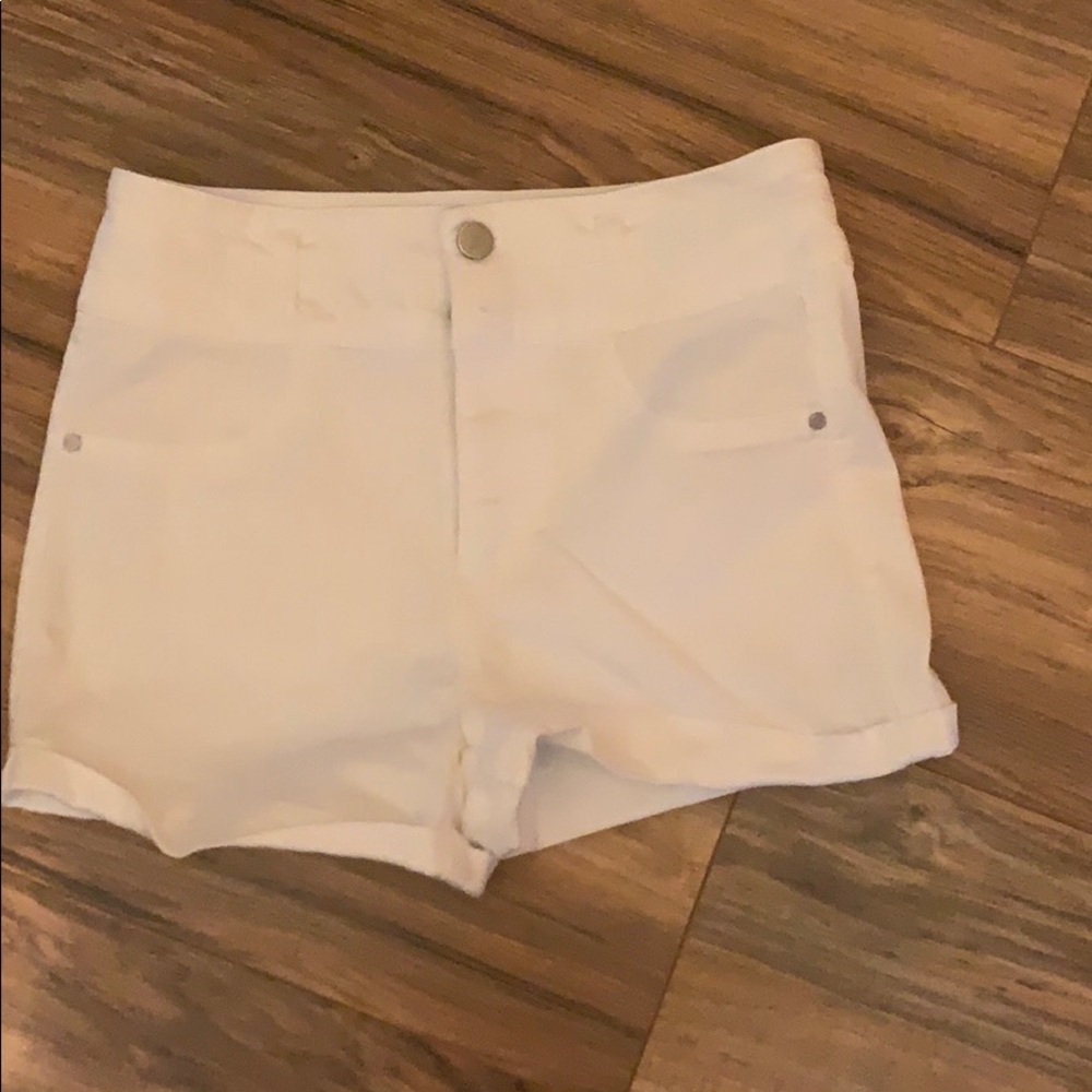 High waisted shorts